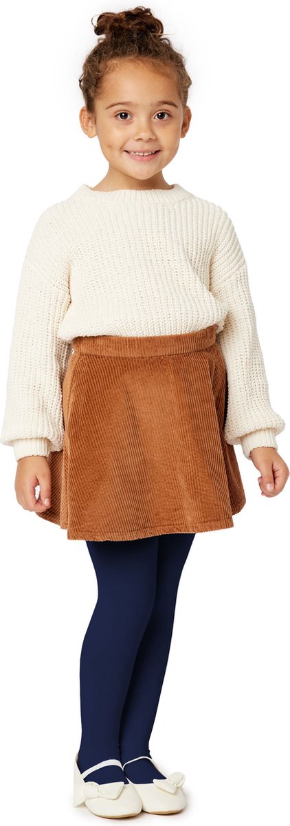 Merry Style WL-010 Kinderen Panty - 60 DEN -Microvezel - Meisjes - Polyamide - Marineblau4 - 92-98 (4061692337283)