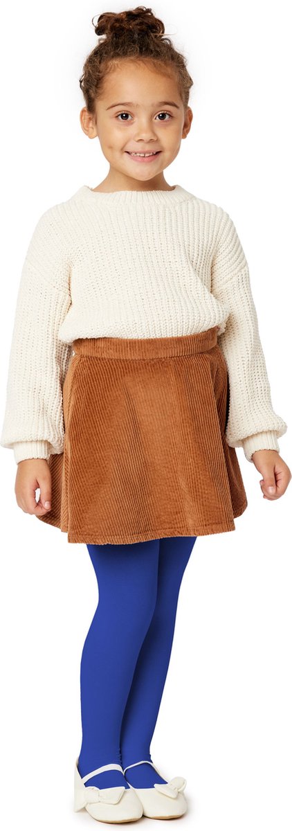 Merry Style WL-010 Kinderen Panty - 60 DEN -Microvezel - Meisjes - Polyamide - Modrak - 104-110 (4061692389459)