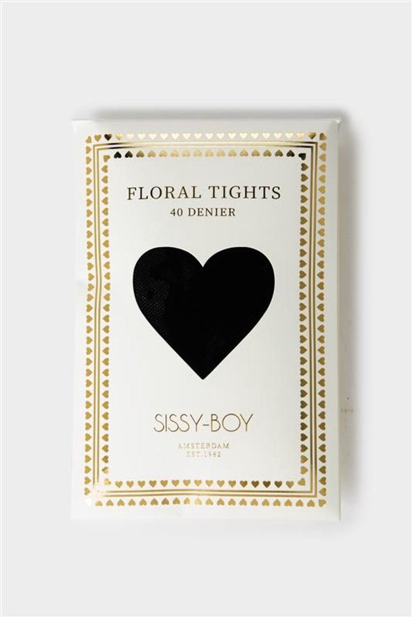 Sissy-Boy - Zwarte kanten panty (8720934278468)