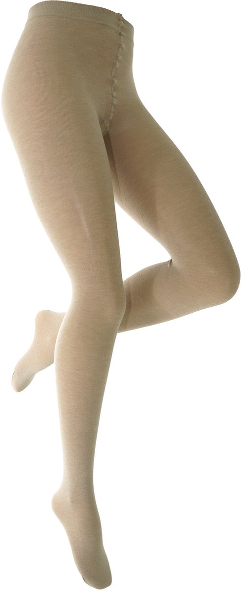 Wilma 90 Denier Doorzichtige Katoenen Panty - Fashion Wear - Vrouwen (8033686044022)