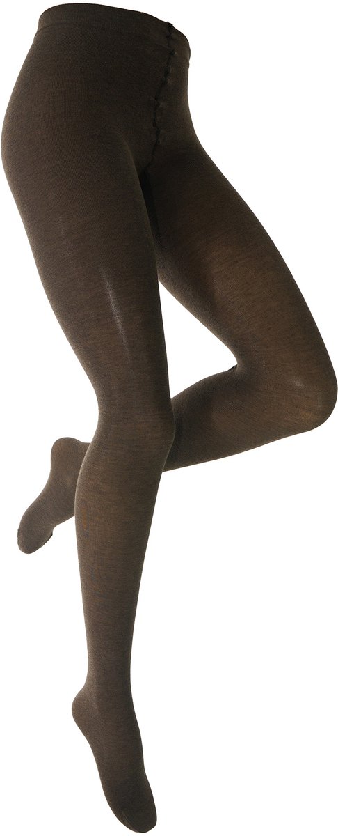 Wilma 90 Denier Transparante Katoenen Panty - Fashion Wear - Vrouwen (8033686043896)