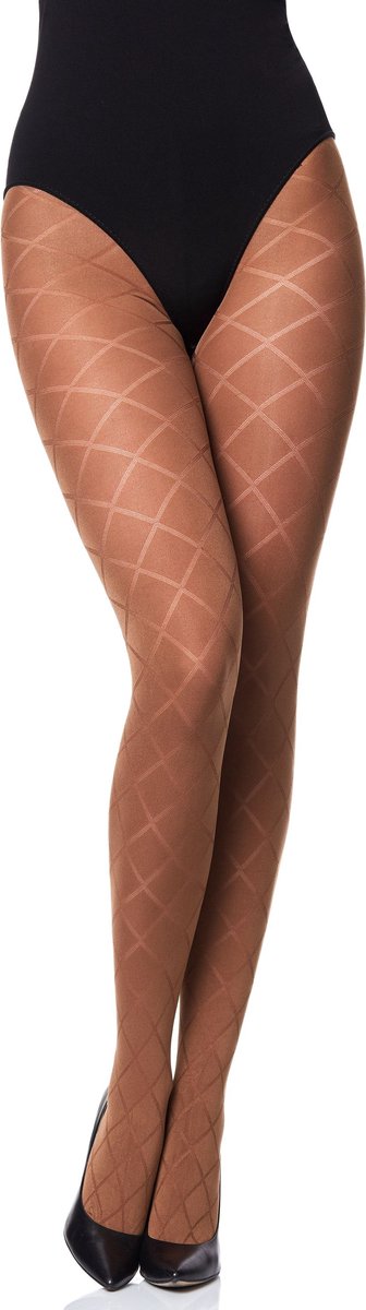 Merry Style MS-GB-328 Dames Panty - 60 DEN- 3D-technologie - Polyamide - Cappucino - S (4055191810026)