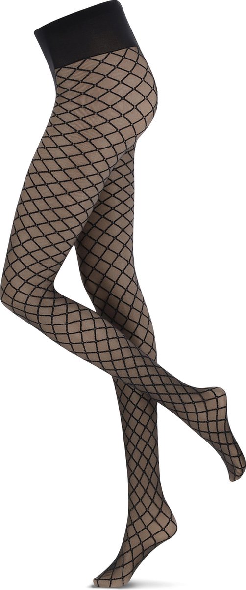 Oroblu Rich Diamond 20 Panty - Maat L/XL - Zwart (8300289946658)