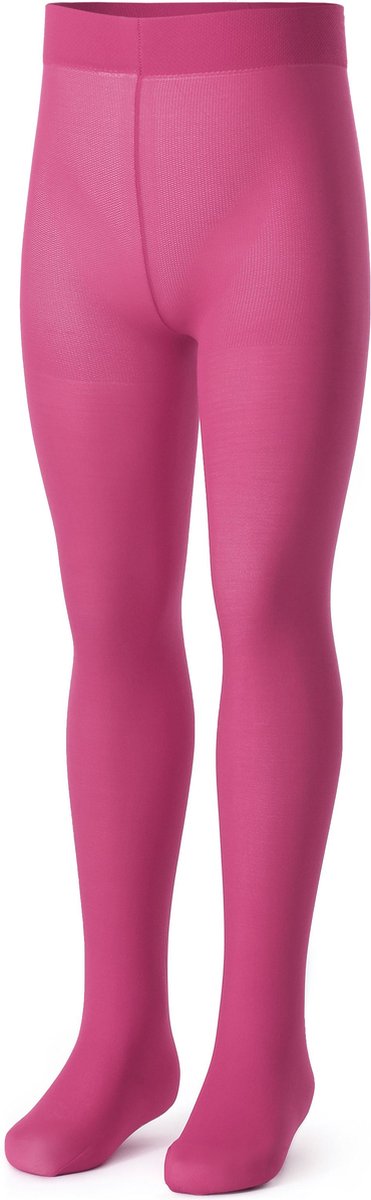 Bellivalini BLV-FI-1008 Kinderen Glad Panty - 40 DEN -Microvezel - Polyamide - Fuchsia - 128/134 (4061692117922)