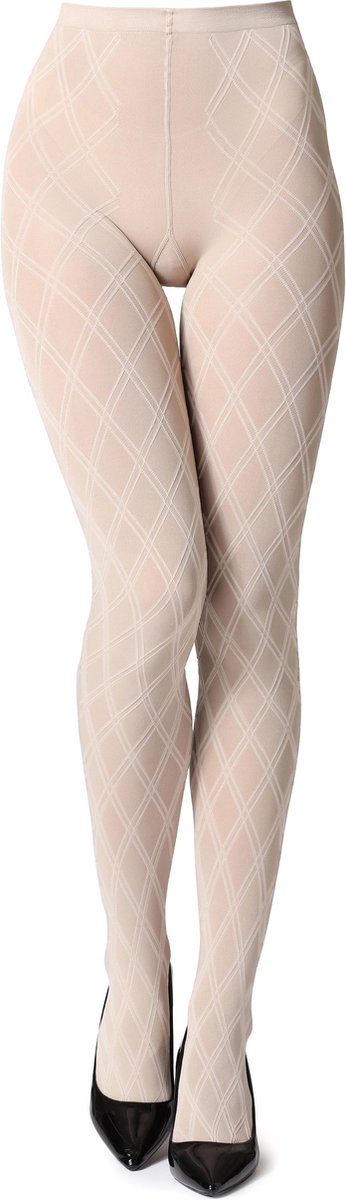 Bellivalini Dames Panty - 100 DEN - Halsterloos - Polyamide - BLV-GI-1113 - Grijs - XL (4061692538253)