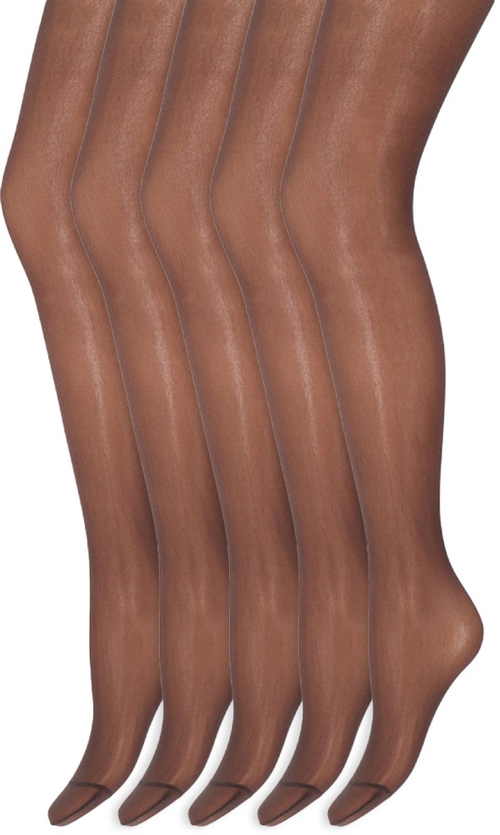 Grote maten panty | Niet gevormd | 30 Denier | Merk: Marianne | Maat: XL t/m XXXL | Kleur: Graphite | 5 Paar (6153615237294)