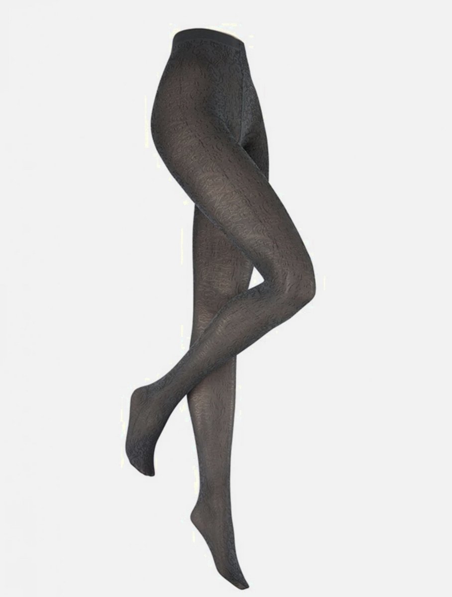 Kunert fantasie panty maat 40/42 zwart (4005074879817)