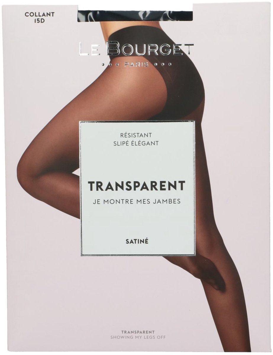 Le Bourget - zwart - pantys /collants - maat XL (3185291411487)