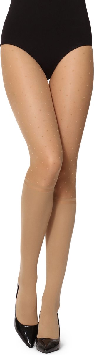 Merry Style Dames Panty - 20 DEN - Halsterloos - Polyamide - MS-GI-1103 - Daino - S (4061692549167)