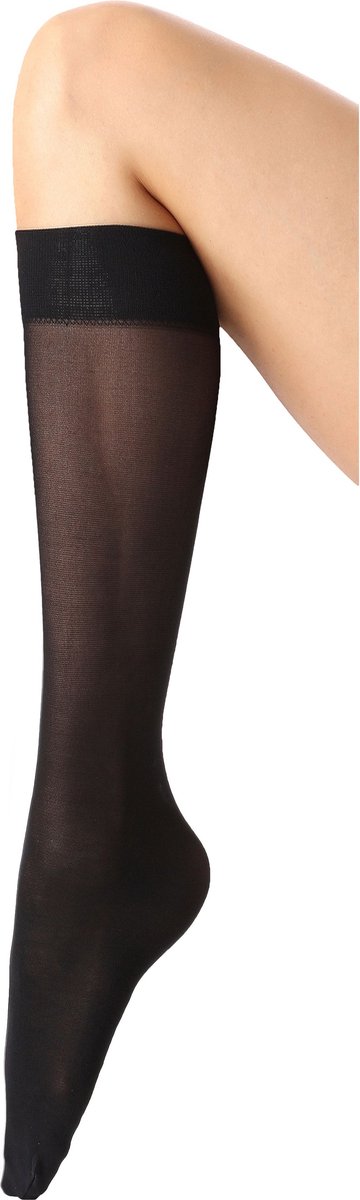 Merry Style Knie Panty - 40 DEN - Zwart - MS-SS-T8001 (4061692095886)