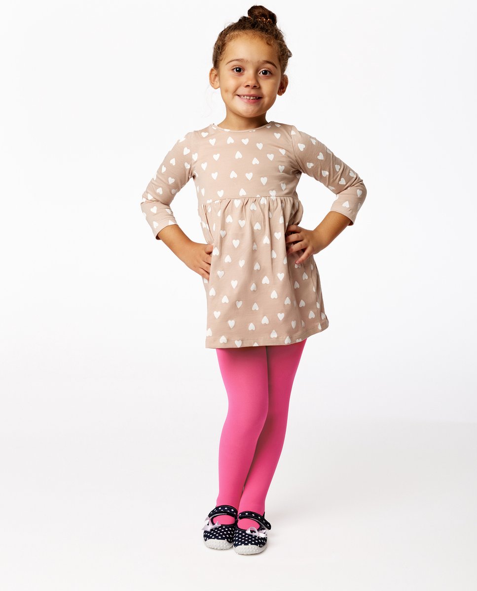 Merry Style WL-010 Kinderen Panty - 60 DEN -Microvezel - Meisjes - Polyamide - Fuchsia - 116-122 (4055191087664)