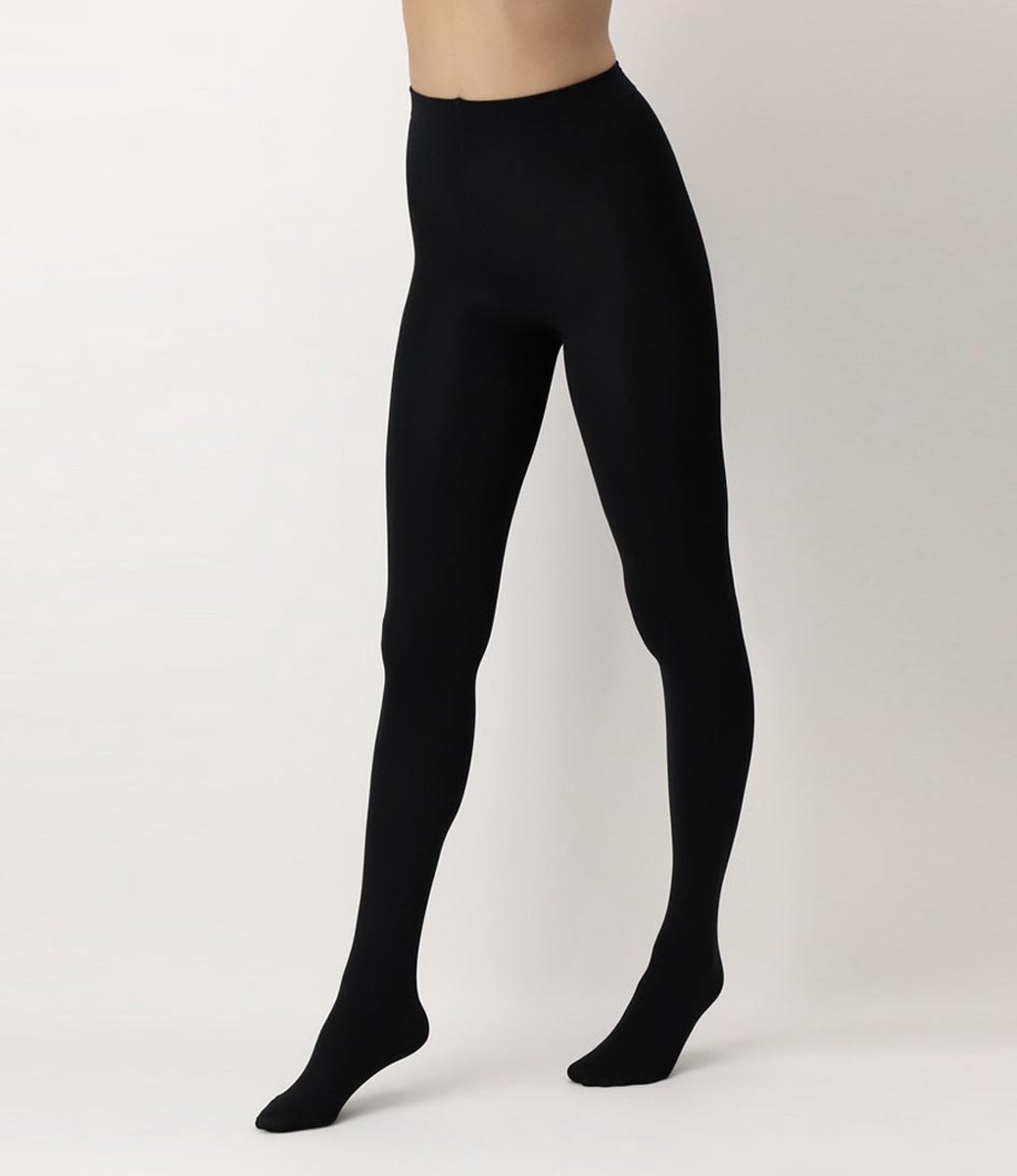 Oroblu Dames Warm & Soft 100 Denier Panty Zwart (8300289502755)