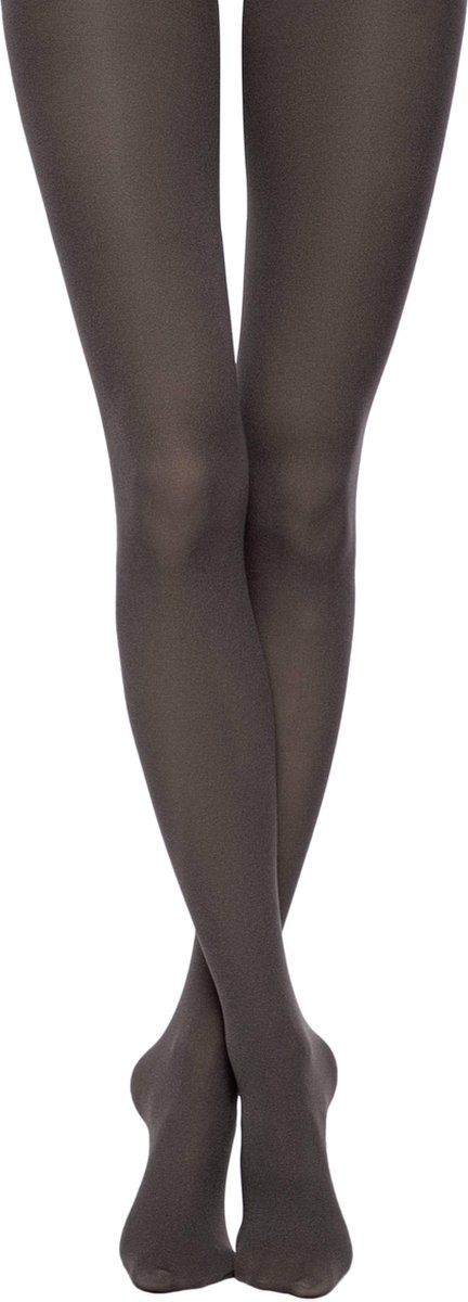Panty's 3D-effect (gemêleerd), donkergrijs, maat XL (4). (7445926068087)