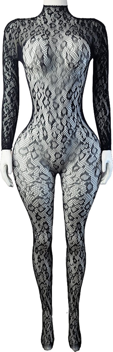 BamBella ® - Panty pak -Onesize - body suit - Dames - Onesize - Erotische jumpsuit van kant lingerie (8721017929253)