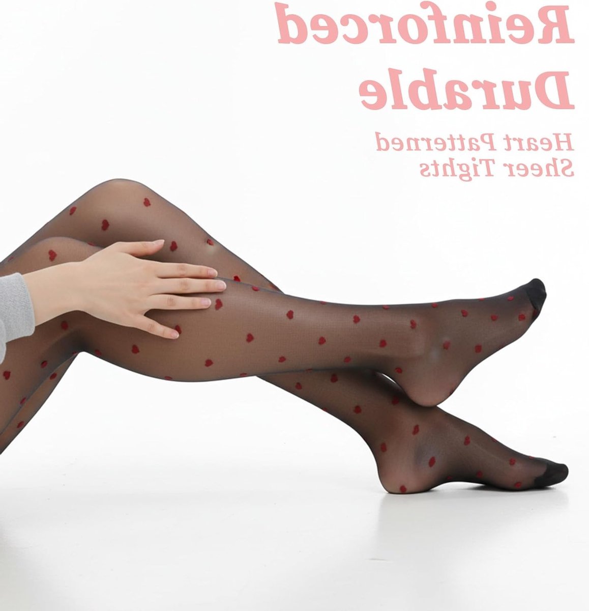 Dunne Zwarte Panty met Glanzende Puntschildering voor Dames, 20 Denier, Ademend en Comfortabel voor Elke Gelegenheid (2258135315768)