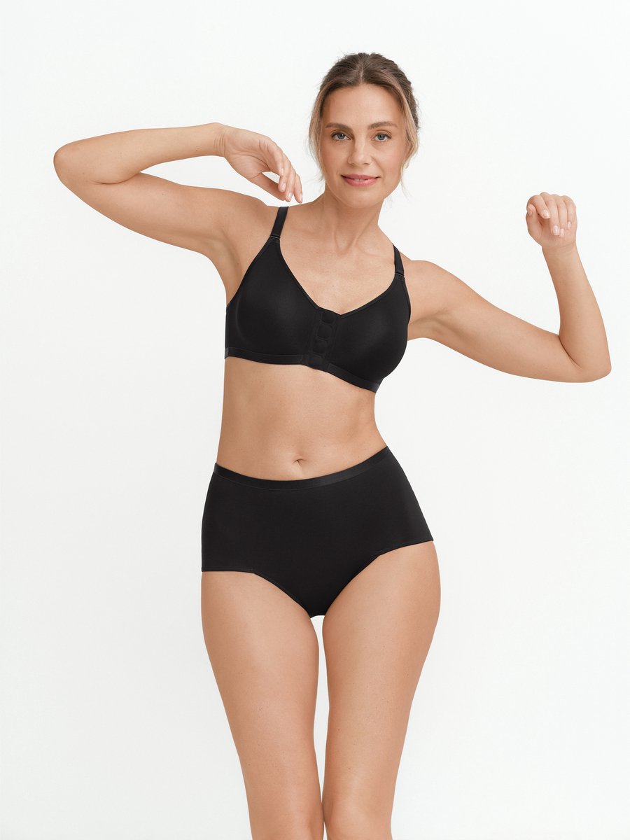 Felina Beyond Basic Panty 0280223 004 Zwart - maat 44 (4005693408467)