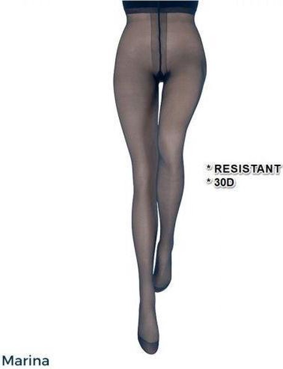 Le Bourget - blauw donker - pantys /collants - maat L (3185290765901)