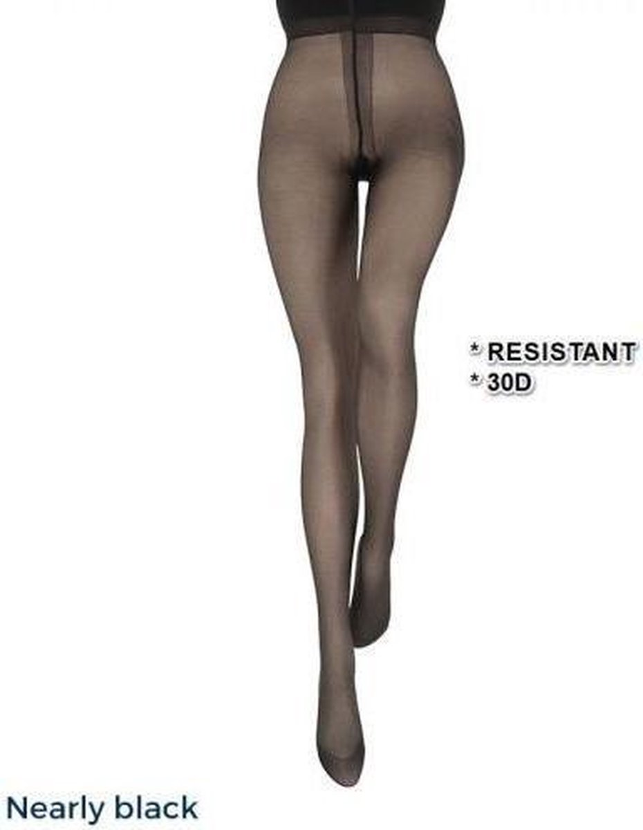 Le Bourget - zwart - pantys /collants - maat S (3185290753878)