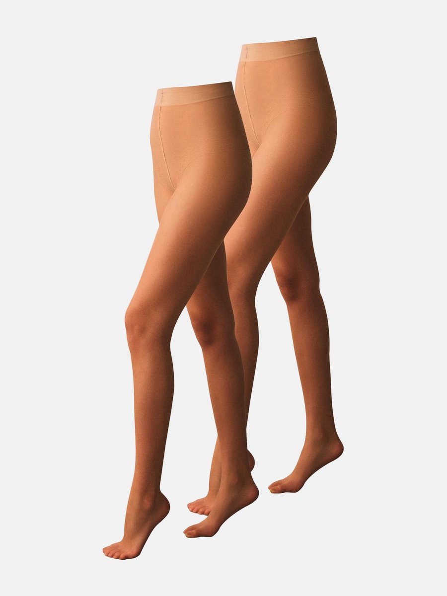 Next N. Premium Ultimate doorzichtige 7 Denier Opaque panty, set van 2 (5063598993340)