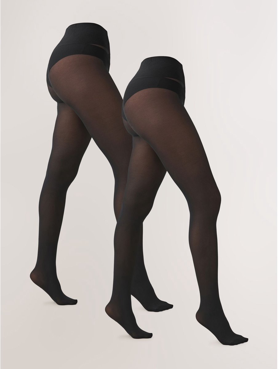 Next Ultimate Comfort Opaque Set met twee opaque 60D panty's (5063141041634)