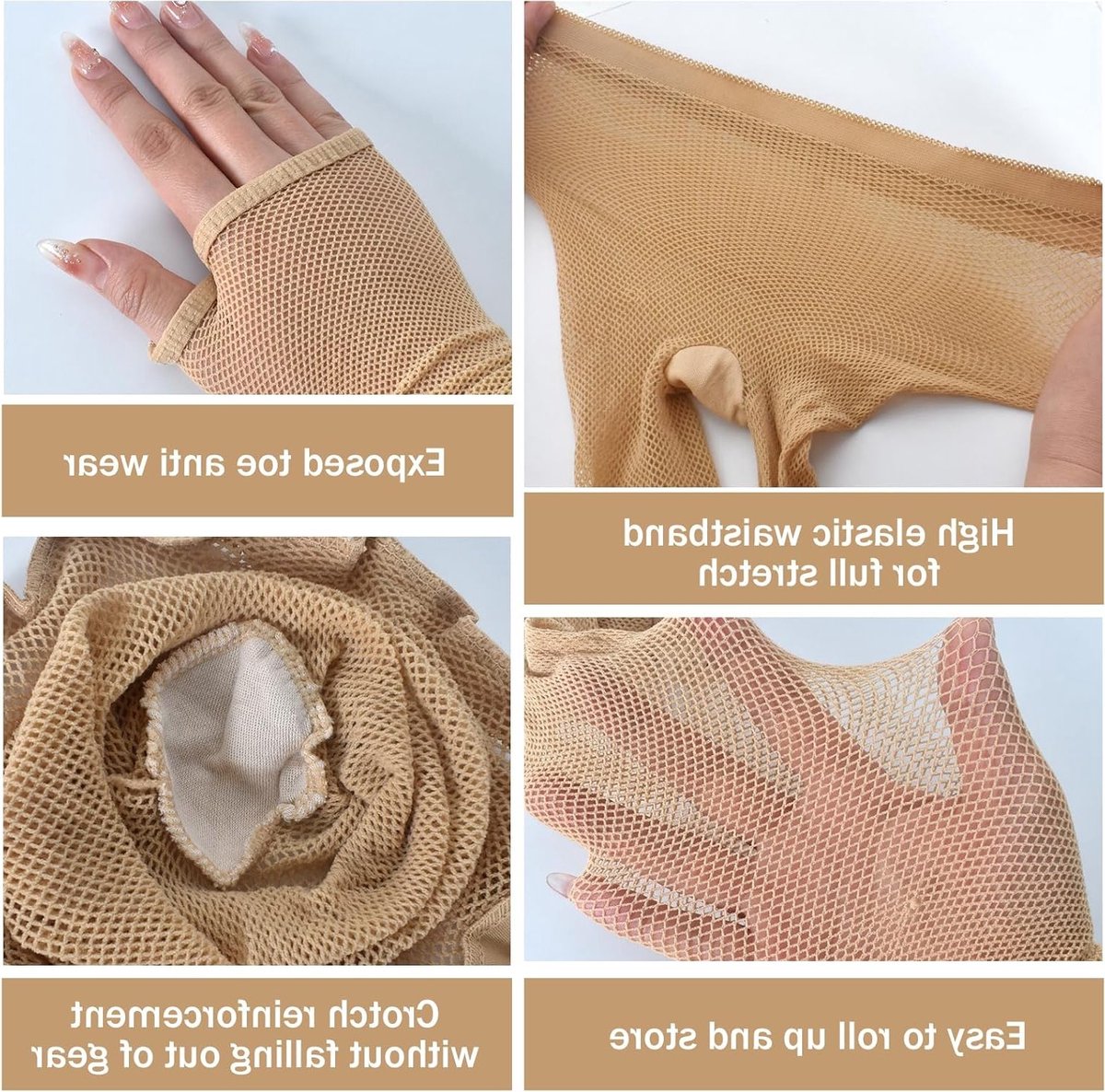 Professionele Visnet Panty's voor Dans, Perfect voor Optredens en Feestjes, Comfortabel en Duurzaam (2455382879733)
