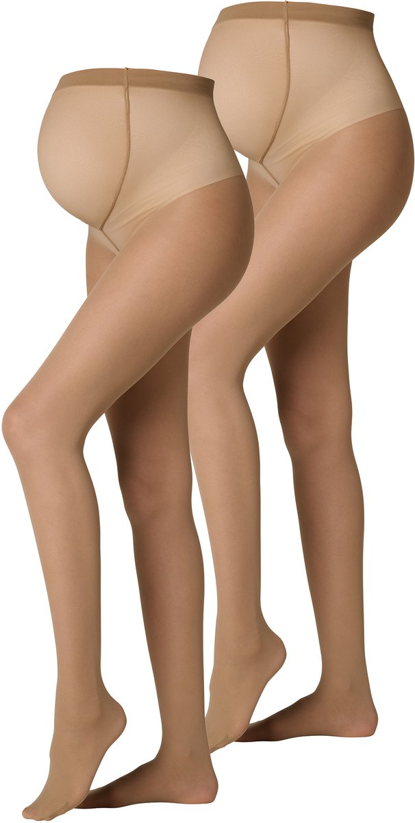 Noppies Panty 20 DEN 2-pack Zwangerschap - Maat Mediumarge (8715141954373)