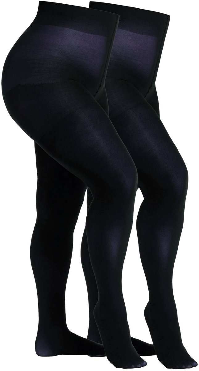 camano, Tights Fijne panty Fijne panty Panty's, Curvy figuurcorrigerend Shaping-effect rondingen Plus-Size, 60 DEN ondoorzichtig semi-transparant, Dagelijks leven Vrije tijd Kantoor Office Evenement, comfortabel comfortabele tailleband. (4052171352361)