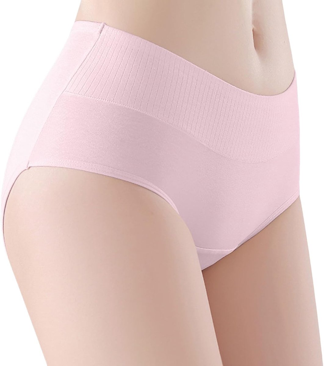 2025 Menstrual Panties for Women 4 Ply Leakproof Period Panties Menstrual Panties Black Menstrual Panties Light Flow for Girls Teenagers Cute Women Underwear Package (9101250682303)