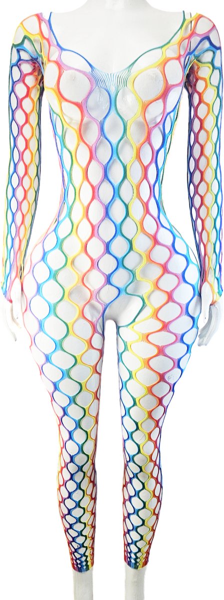 BamBella ® - Panty pak -Onesize - body suit - Dames - Onesize - Erotische jumpsuit van kant lingerie (8721017928683)