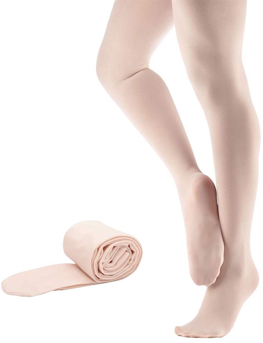 Dailygoods - Meisjes Dans Ballet Panty - Training Panty's voor Kinderen en Volwassenen in Wit en Roze (2239458195497)