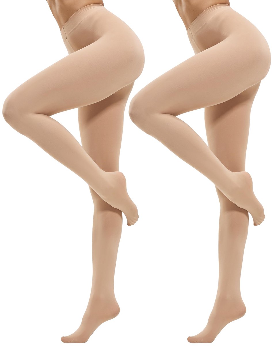 Damespanty, elastisch, semi-ondoorzichtige panty in 25 kleuren, 80 denier (2770069337710)