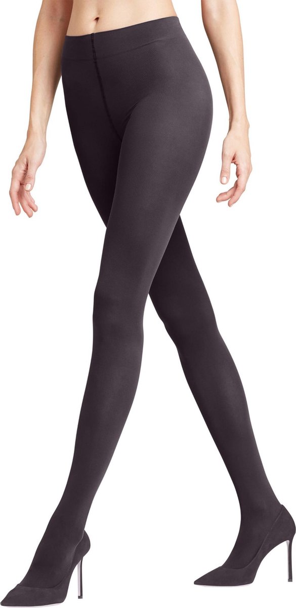 FALKE Pure Matt 50 denier Panty 40150 - Grijs 8136 violetonyx Dames - M (4043874714778)
