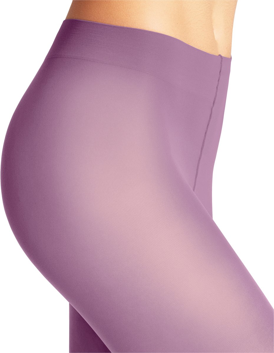 FALKE Pure Matt eenkleurig materiaal ondoorzichtig 50 DEN panty dames roze - maat S (4043875148022)