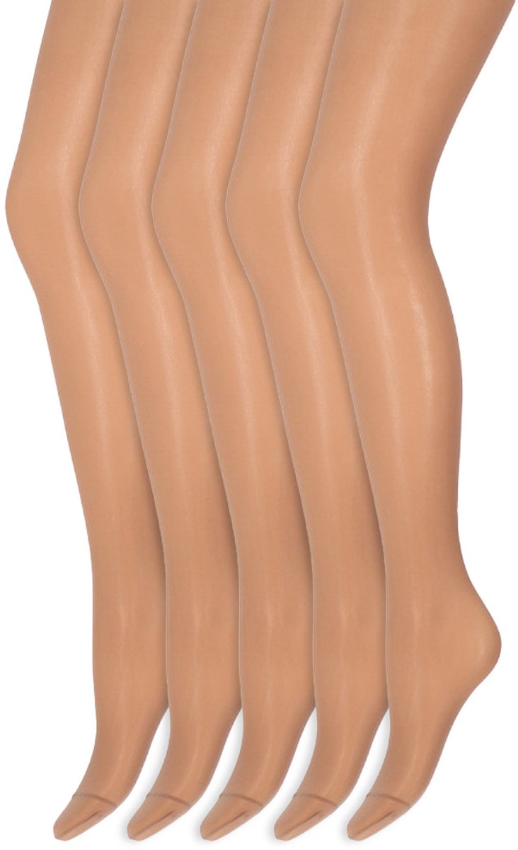 Grote maten panty | Niet gevormd | 30 Denier | Merk: Marianne | Maat: XL t/m XXXL | Kleur: Wineblush | 5 Paar (6153616660695)