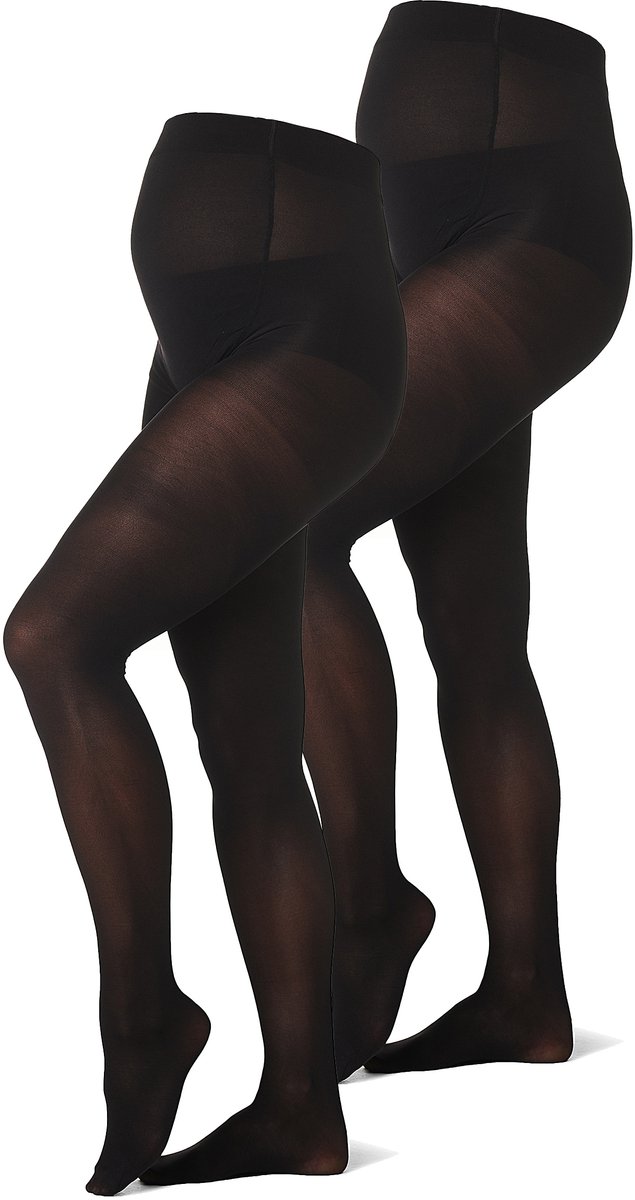 Noppies Panty 40 DEN 2-Pack Zwangerschap - Maat LargeLarge (8719788762629)
