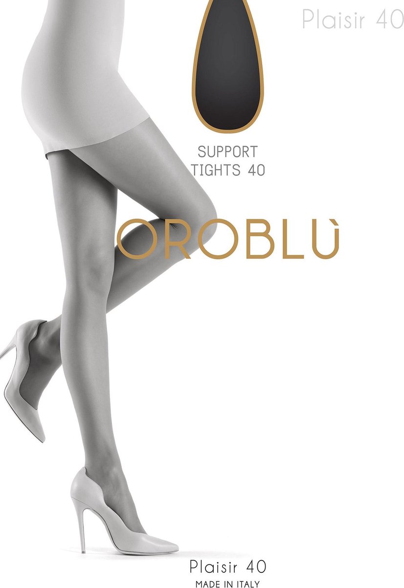 Oroblu Plaisir 40 Panty - Kleur Admiral/ Blauw - Maat L (8300213147403)