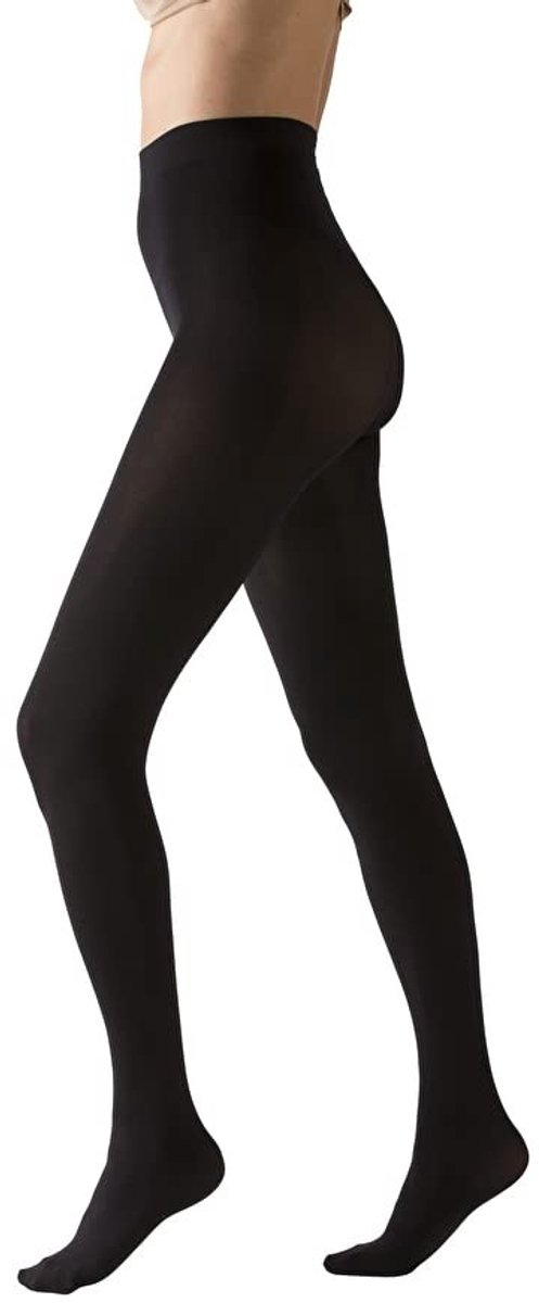 Dailygoods- Damespanty 80 DEN - Ondoorzichtig - Comfortabele Tailleband - Zachte Microvezel - Katoenen Inzetstuk - Elegant en Aantrekkelijk - Panty (2292158347825)
