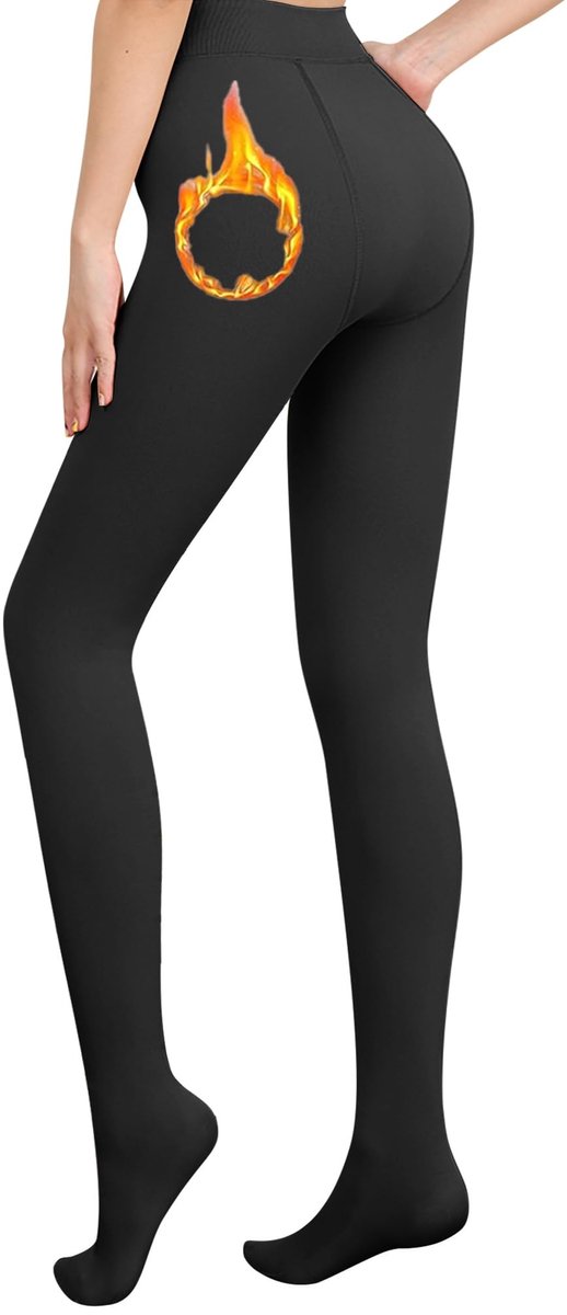 Dailygoods - Thermische Panty voor Dames - Zacht en Ondoorzichtig (2654410104131)