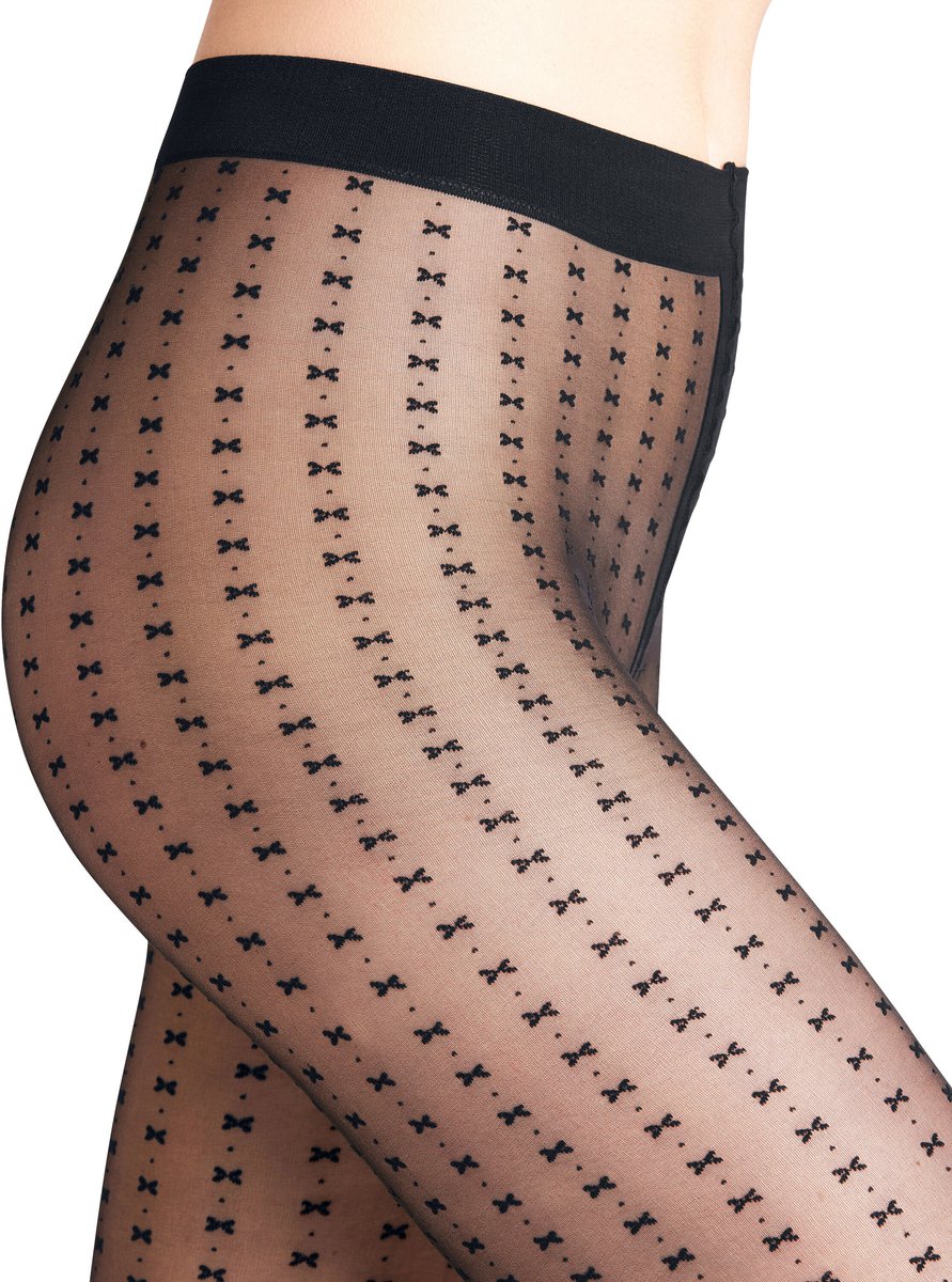 FALKE Firefly 20 DEN transparent materiaal transparent 20 DEN Panty dames blauw - maat L (4067112967184)