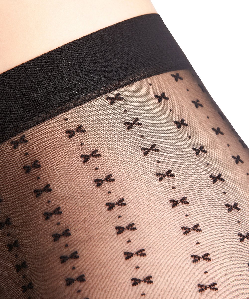 FALKE Firefly 20 DEN transparent materiaal transparent 20 DEN Panty dames zwart - maat M (4067112967108)