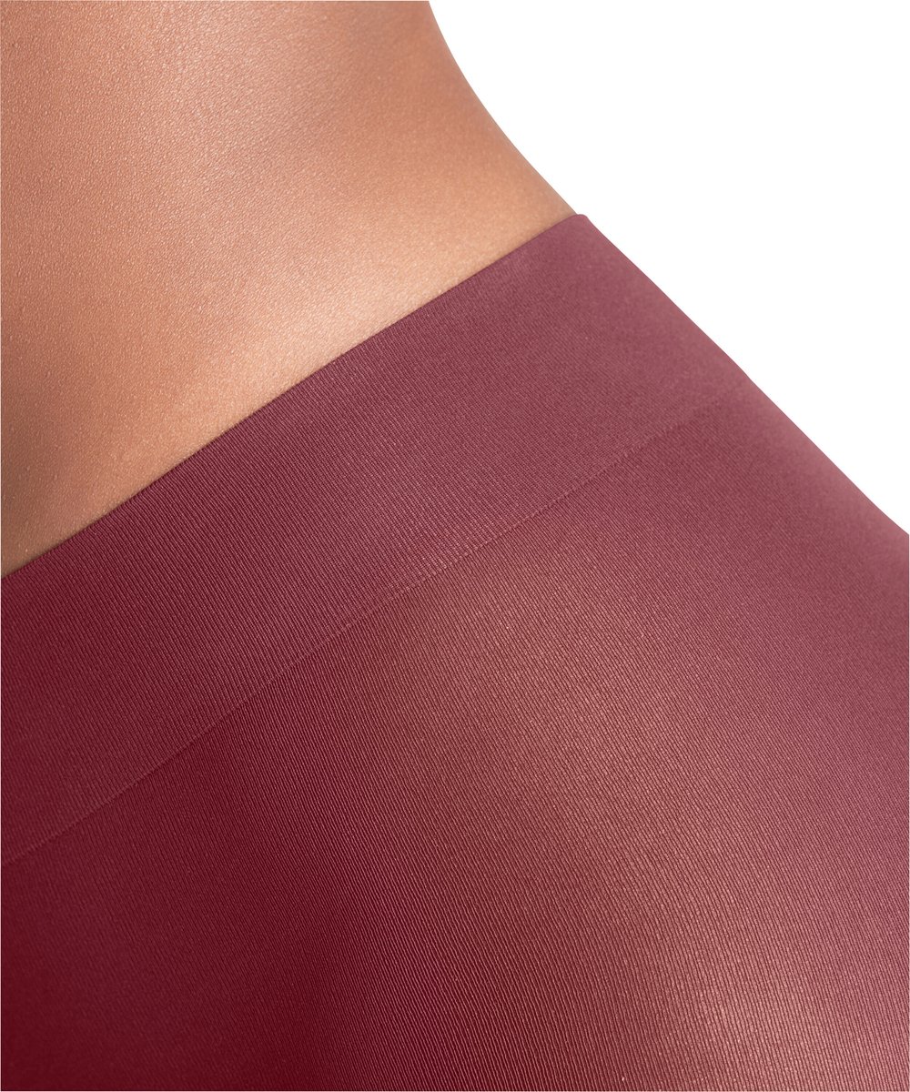 FALKE Matt Deluxe eenkleurig materiaal transparant 30 DEN panty dames rood - maat L (4067112915383)