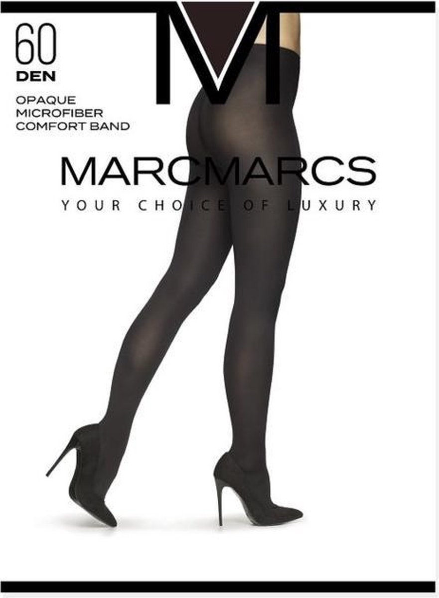 MarcMarcs 60 Denier, Comfort panty, Almost Black 86065 (8719534136964)