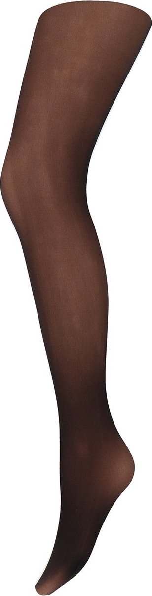 Marianne - Transparante Look Panty - 20 Denier Uiterlijk met 50 Denier Warmte en Comfort - Maat L/XL - Kleur: Black/Beige (8719534295869)
