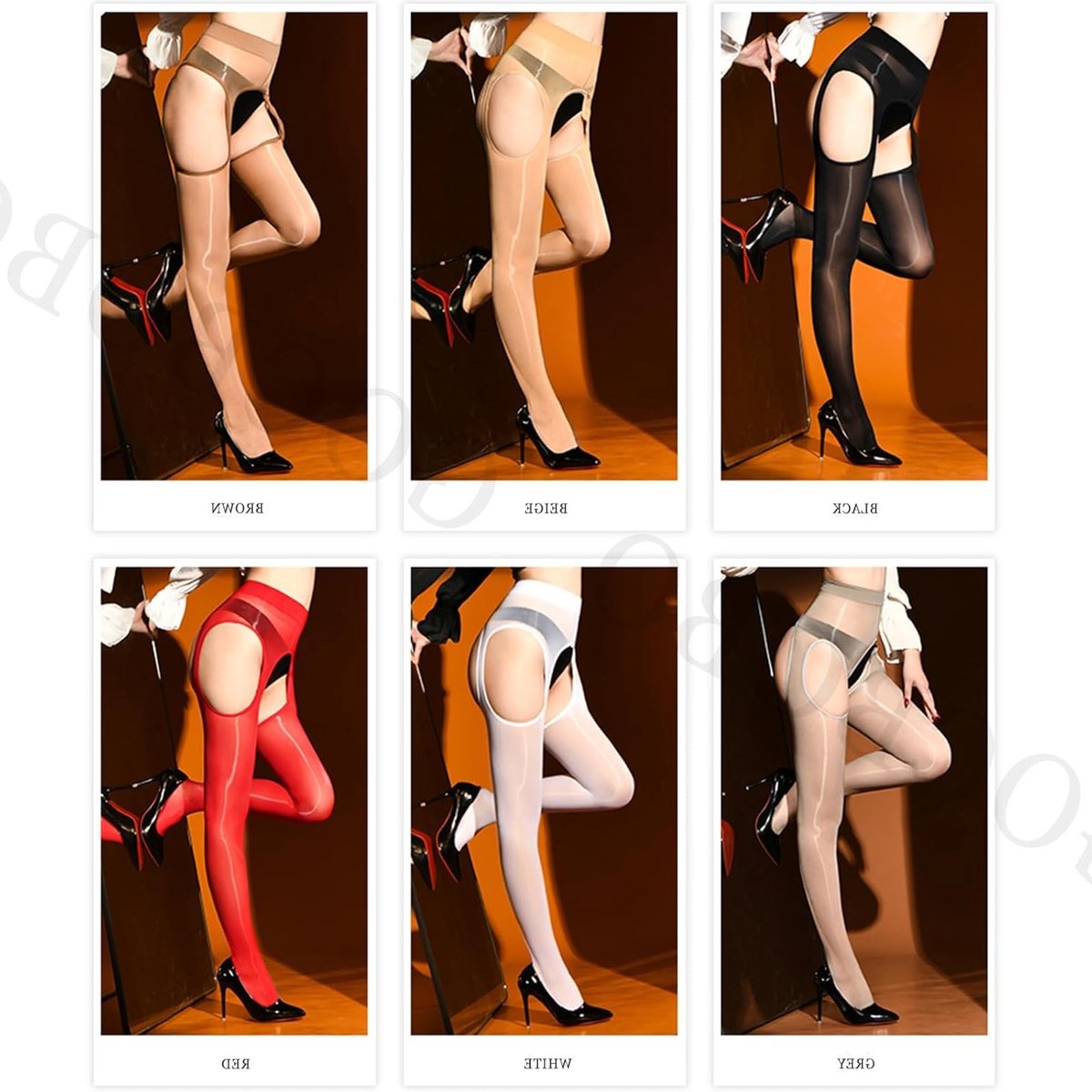Sexy Damespanty 8 Denier - Zachte, Comfortabele en Glanzende Hoge Taille Panty voor Elke Gelegenheid (3985730284470)