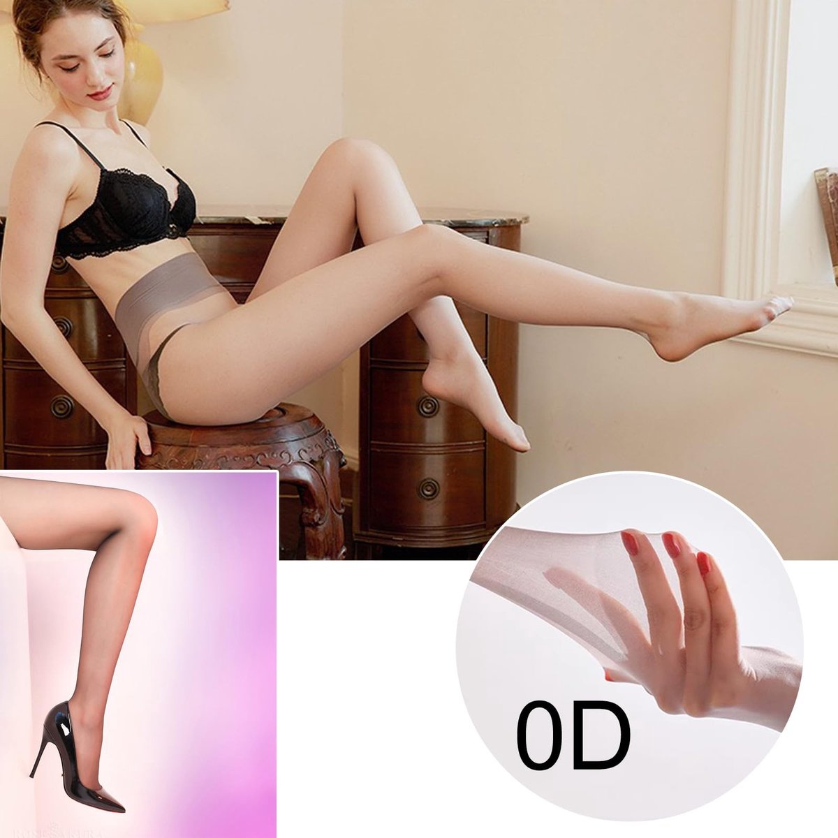 Solidchoice - Dames Panty met Hoge Taille voor Buikcontrole en Comfort (2505128826719)