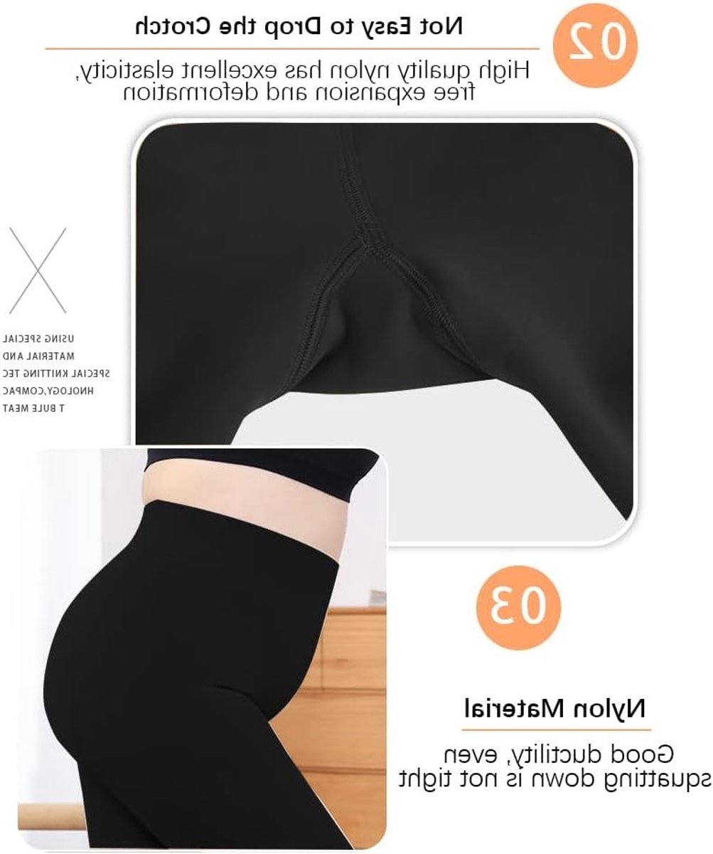Warme Fleece Voering Panty Kousen voor Dames in Plus Size, Hoge Taille en Tummy Control, Ideaal voor de Winter met Extra Dikke Volledige Voeten (2923254648874)