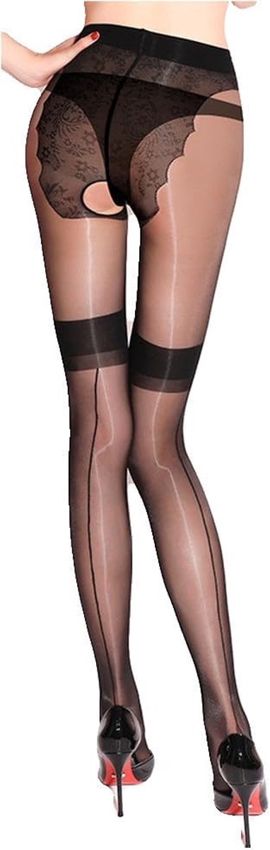krautwear Jarretelkousen voor dames, panty, kousen, zonder bandjes (2917941717301)