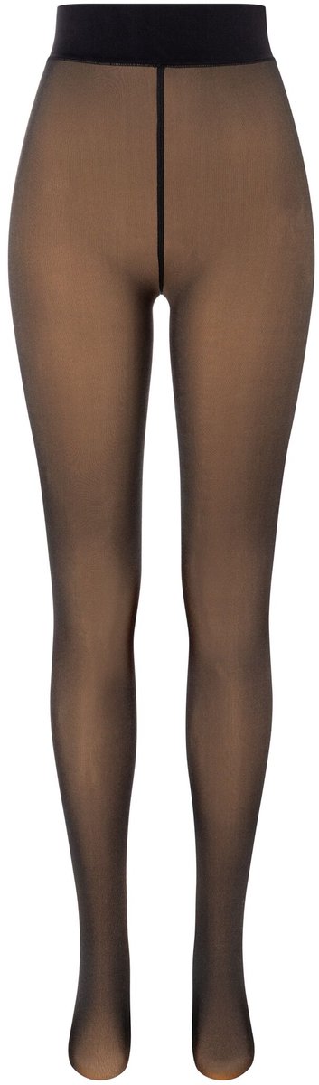 s.Oliver, Dames thermopanty, 120 DEN transparant beige binnenkant warm katoenen kruis platte naden comfort panty thermo dagelijks modieus zacht soepel basic look veelzijdig (4052171699374)