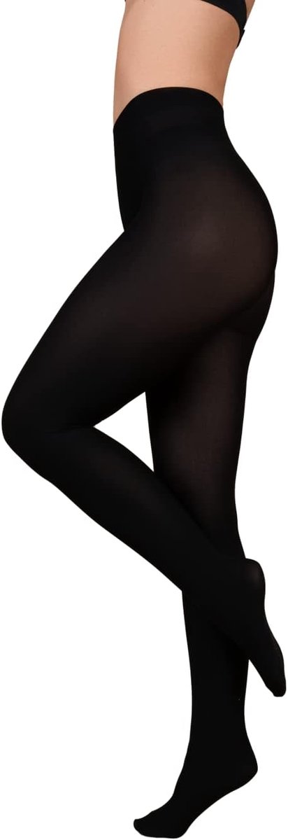 Bra Comfort Velvet Touch 150 Den, Shaping Panty, Kousen, Shaping Heupen en Panty's, Nude Look, Matt Panty, Zwart, S-L, Zwart, S (2673199308257)