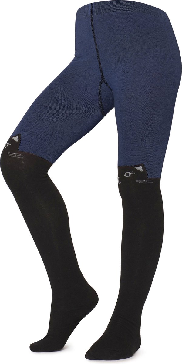Merry Style Kinderen Panty - 120 DEN - Meisjes - Katoen - Marineblauw - 98-104 - MS-GI-D003 (4061692419644)
